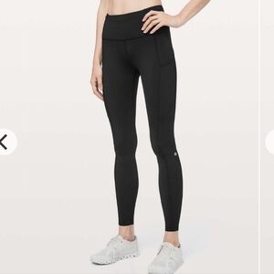 Lululemon Fast And Free Tights Sz 10
